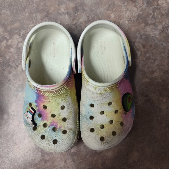 CROCS Other - CROCS White Slippers with Classic Comfort Design